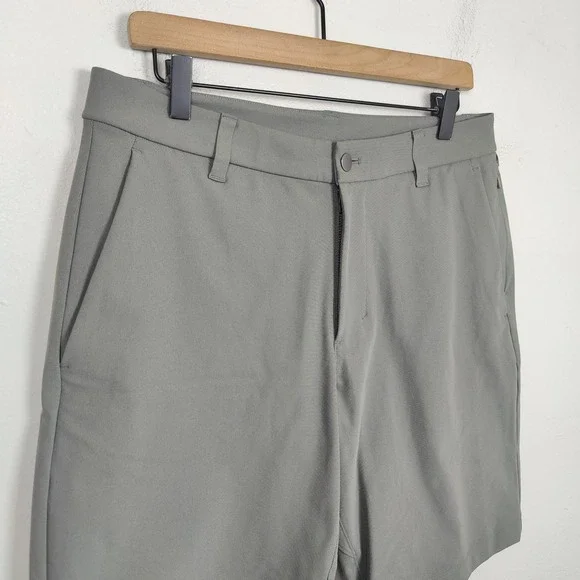Lululemon Commission Classic-Fit Short Mens 32 9" Warpstreme Seal Grey Golf - Picture 3 of 8